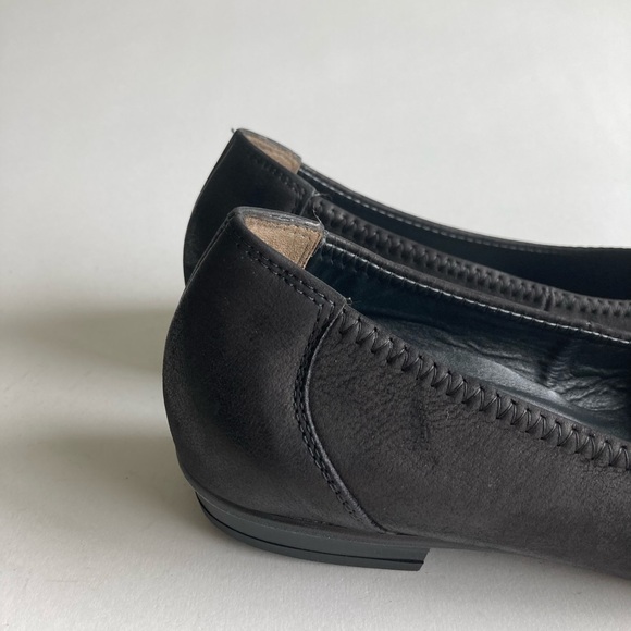 Paul Green Handmade Black Suede Genuine Leather Flats size UK 4.5, US 6.5 - Picture 4 of 16